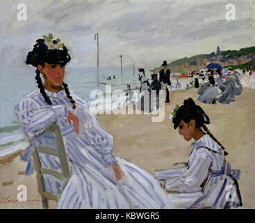 Monet Paris Marmottan Strang trouville Stockfoto