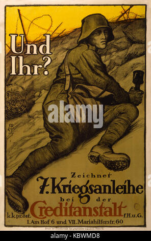 Und Igv Zeichnet 7 Kriegsanleihe Crisco Wiederherstellung Stockfoto