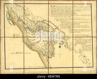 Karge Hill Karte Stockfoto