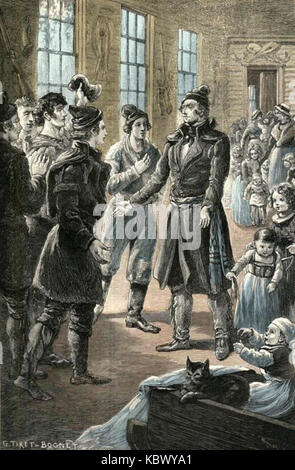 "Die Familie ohne Namen" von Georges Tiret Bognet 36 Stockfoto