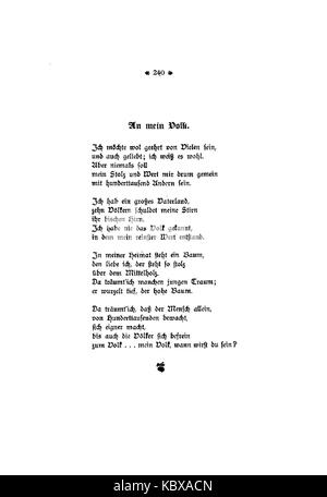 Aber die Liebe 240 Stockfoto