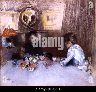 James Guthrie Causerie 1892 Stockfoto