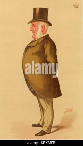 Mayer Amschel de Rothschild Vanity Fair 27. Mai 1871 Stockfoto