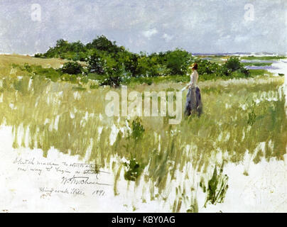 Shinnecock Hills William Merritt Chase 1891 Stockfoto