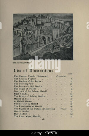 Abbildung Kastilisch Tage (1903) (08) Stockfoto