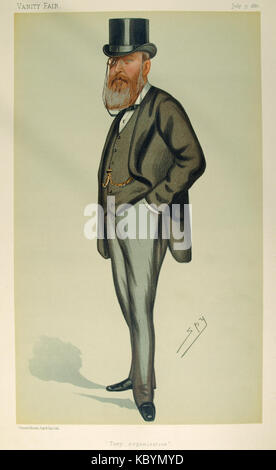 John Eldon Gorst, Vanity Fair, 1880-07-31 Stockfoto