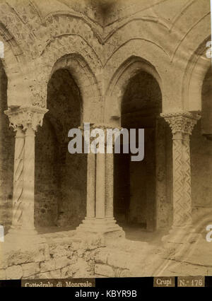 Crupi, Giovanni (1849 1925) n. 0176 Kathedrale von Monreale Stockfoto