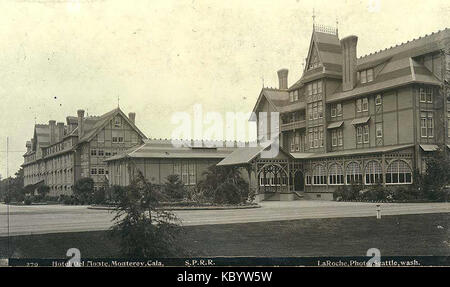 Hotel del Monte, Monterey, Kalifornien, ca 1888 (laroche 11) Stockfoto