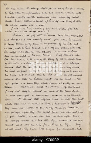 (Doctor's Grimshawe Geheimnis). Kapitel 1 7 in der Hand von Julian Hawthorne. Undatiert (Nypl b 15823745 5049941) Stockfoto