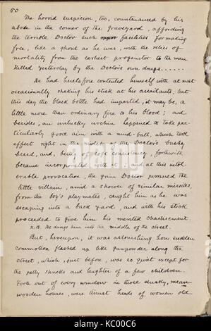 (Doctor's Grimshawe Geheimnis). Kapitel 1 7 in der Hand von Julian Hawthorne. Undatiert (Nypl b 15823745 5049951) Stockfoto