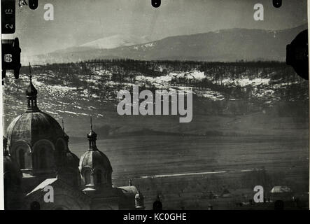 Fernaufnahme der Karpathen von Bania aus, 30. April 1917. (BildID) 15590541 Stockfoto