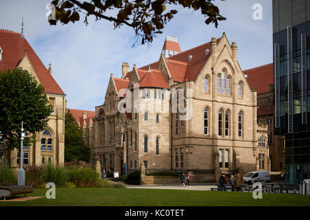 Manchester University Campus Christie Gebäude am Viereck in der Nähe der Oxford Road Stockfoto