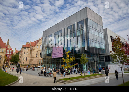 Manchester University Campus Alan Gilbert Learning Commons Stockfoto