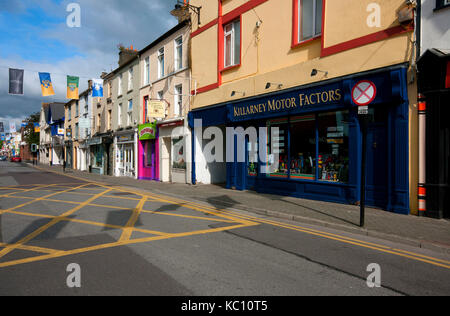 Im Stadtzentrum von Killarney, County Kerry, Irland Stockfoto