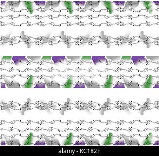Perfekte grafische nahtlose Muster. Geometrische Struktur Stockfoto