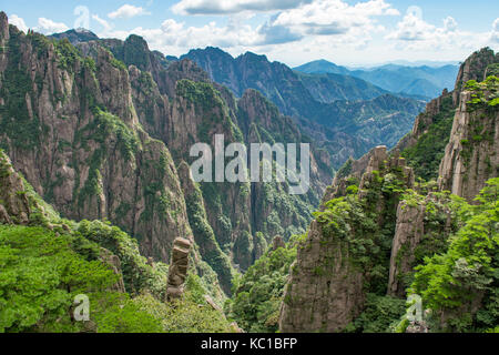 Xihai Grand Canyon, Yellow Mountain, huangshan, China Stockfoto