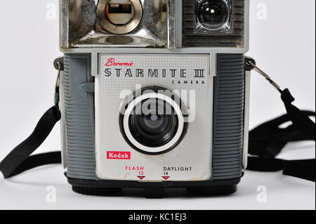 Vintage starmite Film Kamera aus dem Jahre 1950. Stockfoto