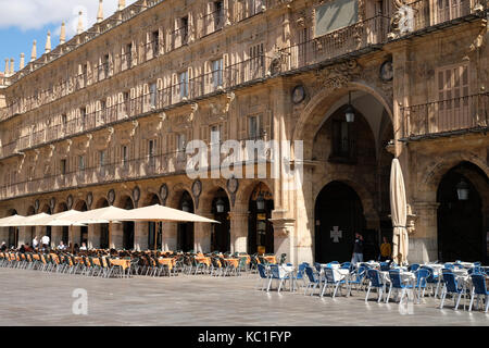 September 2017 - leere Cafeteria Stockfoto