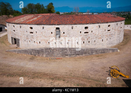 Italien, Lombardei, Ponti Sul Mincio, Forte Ardietti in der Nähe Gardasee Stockfoto