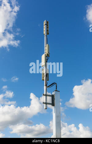 Wlan booster Antenne. Norfolk, England. Stockfoto