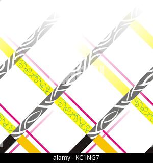 Nahtlose geometrische Muster mit verstreuten Dreieck, abstrakten diagonalen Form in Pastell mint Farbe. Stockfoto