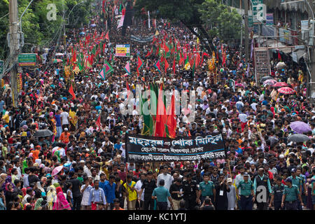 Sehr große Prozession des Muharram Credit: Azim Khan Ronnie/Alamy leben Nachrichten Stockfoto