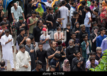 Sehr große Prozession des Muharram Credit: Azim Khan Ronnie/Alamy leben Nachrichten Stockfoto