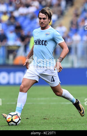 Rom, Italien. 01 Okt, 2017. Rom 01-10-2017 Olympiastadion Lega Serie A Lazio Sassuolo Nella foto Patric Foto Fotografo01 Gutschrift: Unabhängige Fotoagentur/Alamy leben Nachrichten Stockfoto