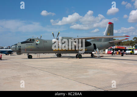 Antonow An-30 'Open skies'-Flugzeuge der ukrainischen Streitkräfte Stockfoto