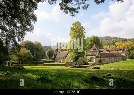 Moulin de la Tuilerie: Country Retreat & Heimat der Herzog und die Herzogin von Windsor Stockfoto