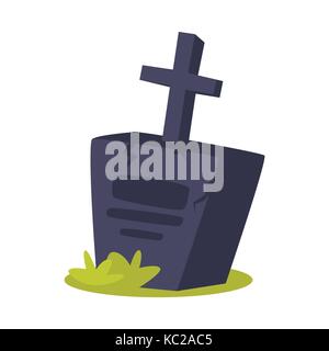 Cartoon Illustration von Grab Stock Vektor
