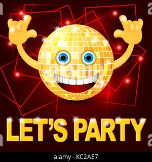 Gelbe smiley Emoticons, emoji, Vector Illustration. Stock Vektor