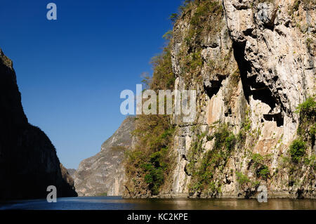 Die Sumidero Canyon in der Nähe von Tuxtla Gutierrez, Chiapas in Mexiko Stadt Stockfoto