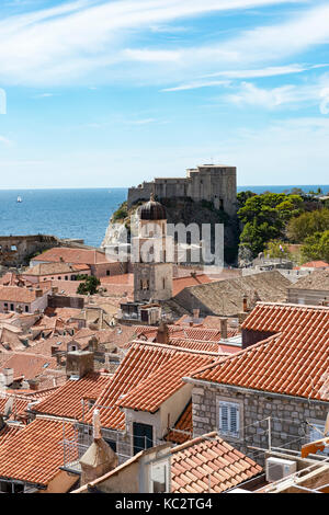 Die Altstadt von Dubrovnik Stockfoto