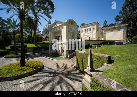 Rom. Italien. Casina Pio IV (Villa Pia), Heimat der Päpstlichen Akademie der Wissenschaften, die in den Vatikanischen Gärten. Giardini Vaticani, entworfen von Pirro Ligor Stockfoto