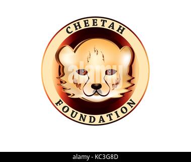 Logo Design - Cheetah Stock Vektor