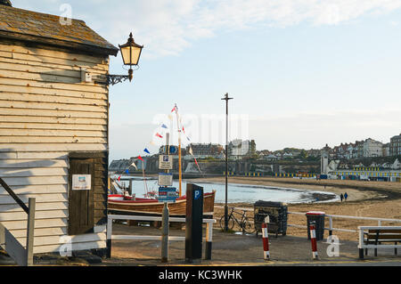 Broadstairs Hafen an der Ostküste, thanet, East Kent, Großbritannien Stockfoto