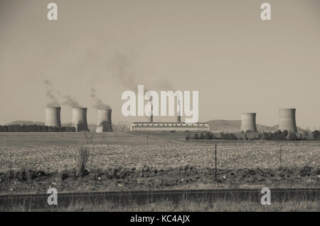 Afrikas einzige Kernenergieanlage in Südafrika Stockfoto