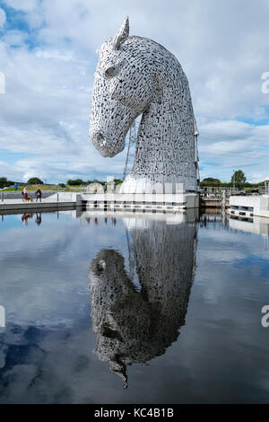 Der Aufbau Digital, der Helix Projekt, Falkirk, Schottland, Vereinigtes Königreich Stockfoto