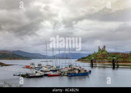 Caisteal Maol, Isle of Skye, Schottland, Vereinigtes Königreich Stockfoto