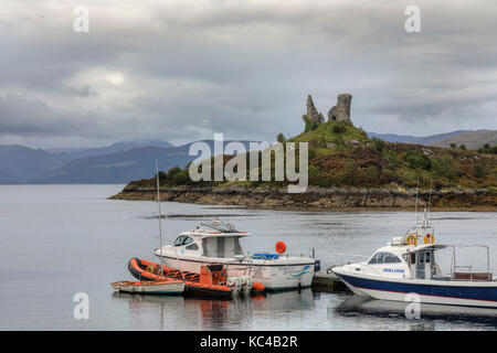 Caisteal Maol, Isle of Skye, Schottland, Vereinigtes Königreich Stockfoto