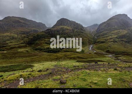 Three Sisters, Glencoe, Highlands, Schottland, Vereinigtes Königreich Stockfoto