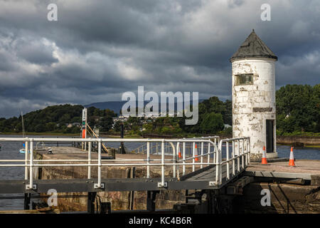 Corpach, Caledonian Canal, Highlands, Schottland, Vereinigtes Königreich Stockfoto