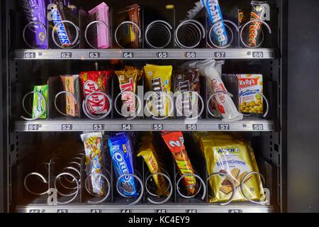 Snackautomat Stockfoto