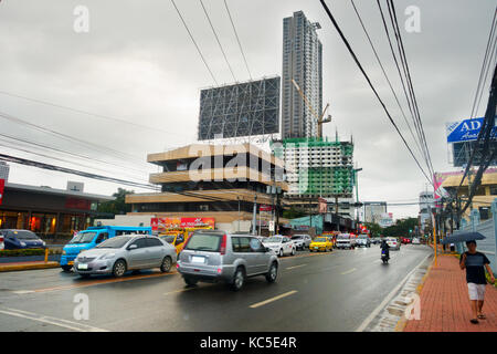 Philippinen, Cebu City, Cebu Philippinen - Straße, Verkehr, Cebu City, Cebu Philippinen Asien Stockfoto