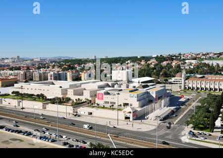 Belem Kulturzentrum (Centro Cultural de Belém). Lissabon, Portugal Stockfoto