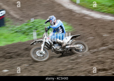 Monster Energy FIM Motocross der Nationen in Matterley Basin. © Jason Richardson Stockfoto