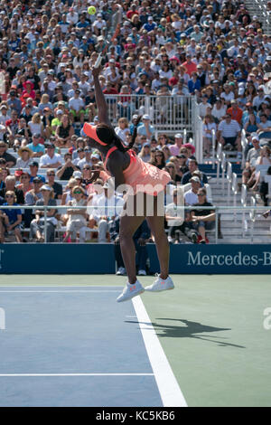 Sloane Stephens (USA) konkurrieren auf dem 2017 US Open Tennis Championships. Stockfoto