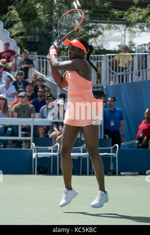 Sloane Stephens (USA) konkurrieren auf dem 2017 US Open Tennis Championships. Stockfoto