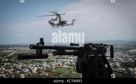 Door Gunner Stockfoto